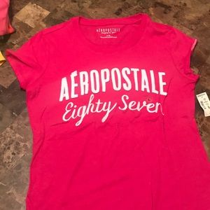 Aeropostale hot pink T-shirt